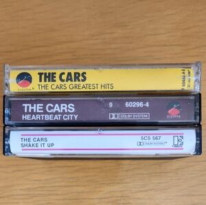 The Cars - 1980s Cassette Tapes (Lot of 3) 